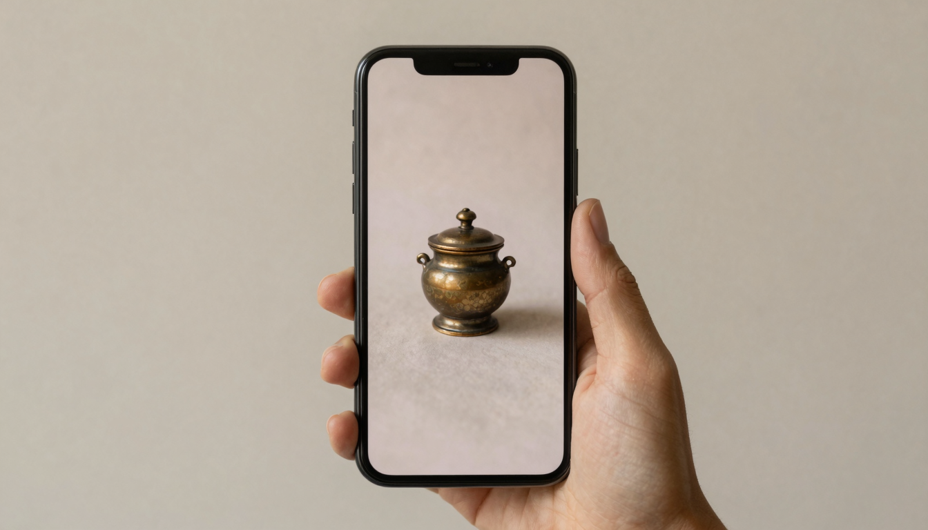 Antiqly app and WorthPoint database compared for identifying antiques
